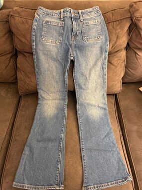 Gap kids 70’s Blue Flared Jeans